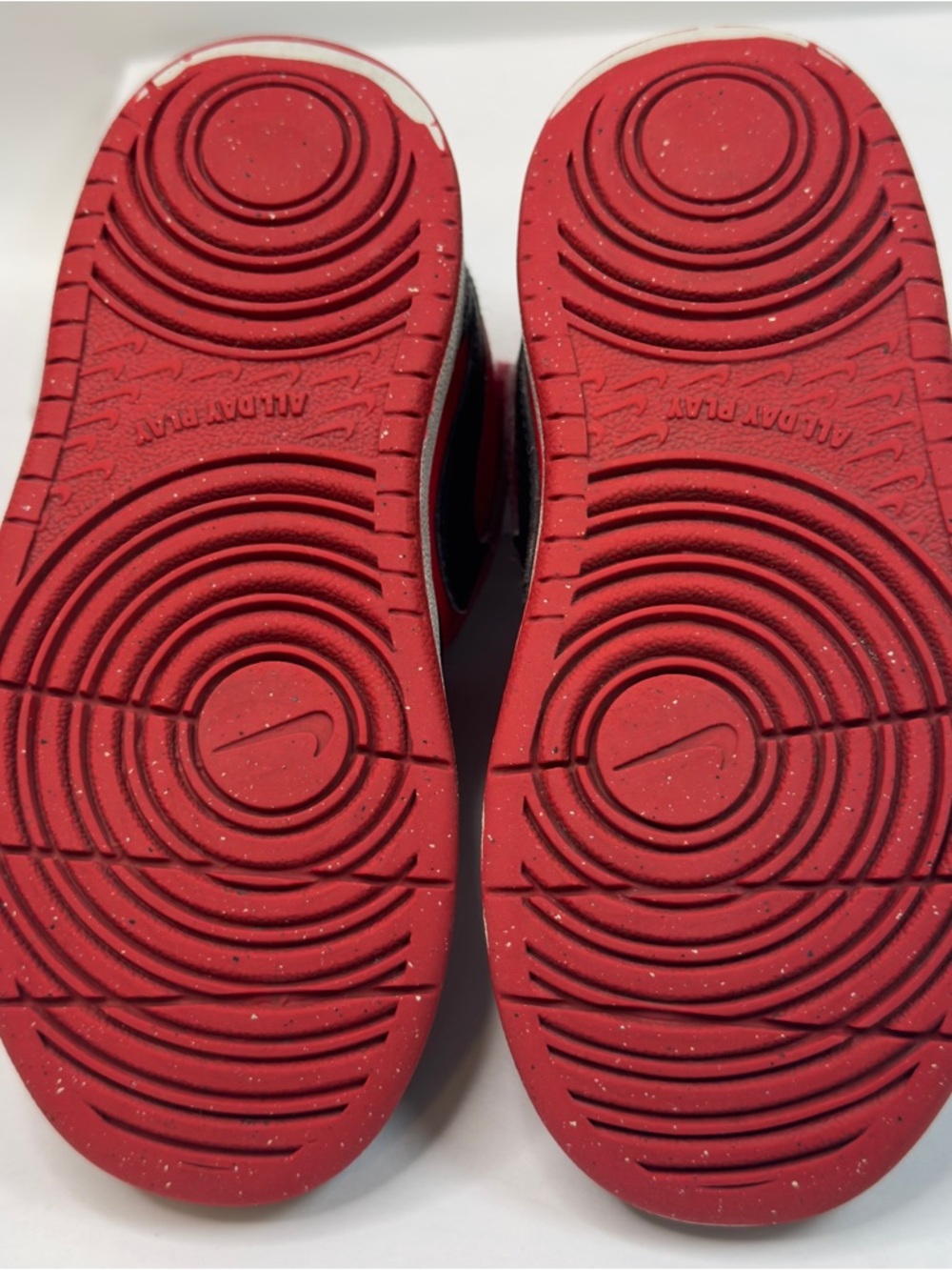 Nike Court Borough Toddler Shoes Red/Black CD7784-602 Size 10C - Picture 5 of 12